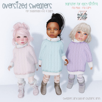 baby oversized sweater