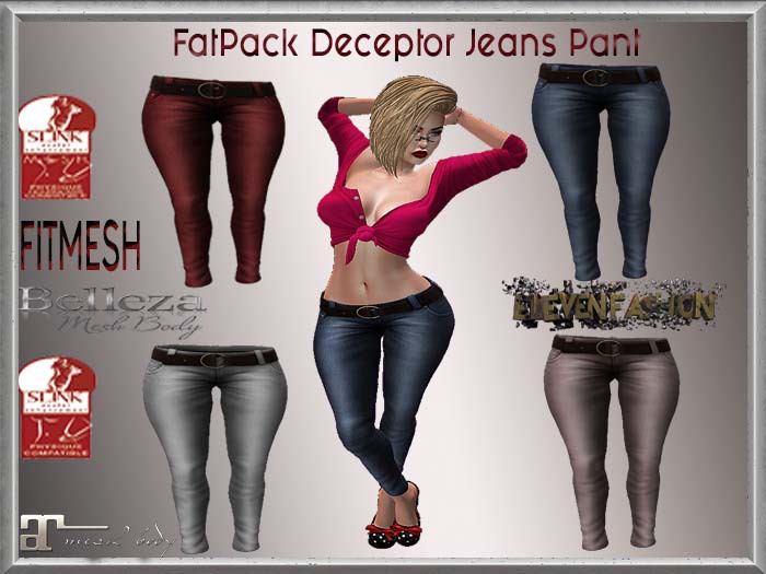 Deceptor jeans FATBACK 4 COLOR