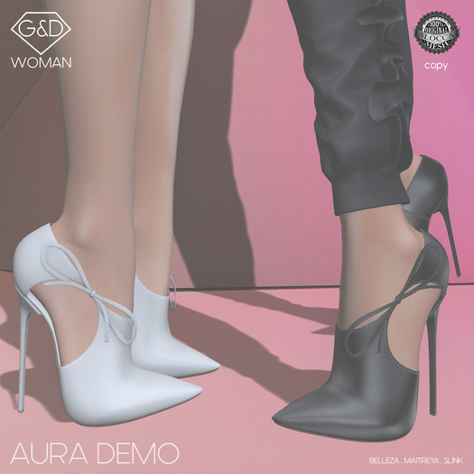 Second Life Marketplace G&D Shoes Aura DEMO (wear)