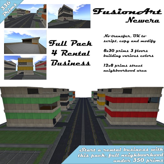 Home Buildings - Newera - Full pack for rental