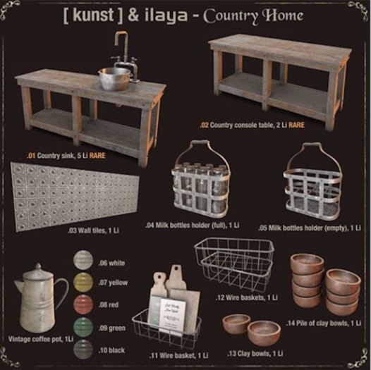 .12 [ kunst ] & [ILAYA] - Wire baskets