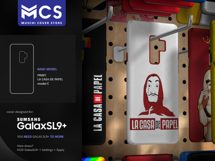 Basic Case [lacasa3] for GalaxSL9 // MUSCHI