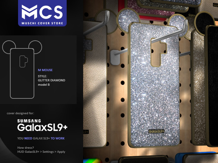 MMouse [Glitter 2] Case for SL9+