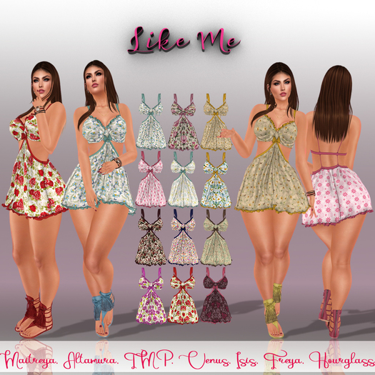 .: LikeMe :. Summer Dress Fatpack