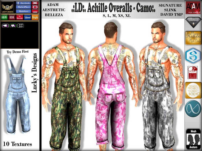 .:LD:. Achille Overalls - Camo :.