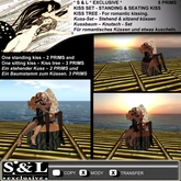 * S & L * EXCLUSIVE * KISS SET - STANDING & SEATING KISS – KISS TREE