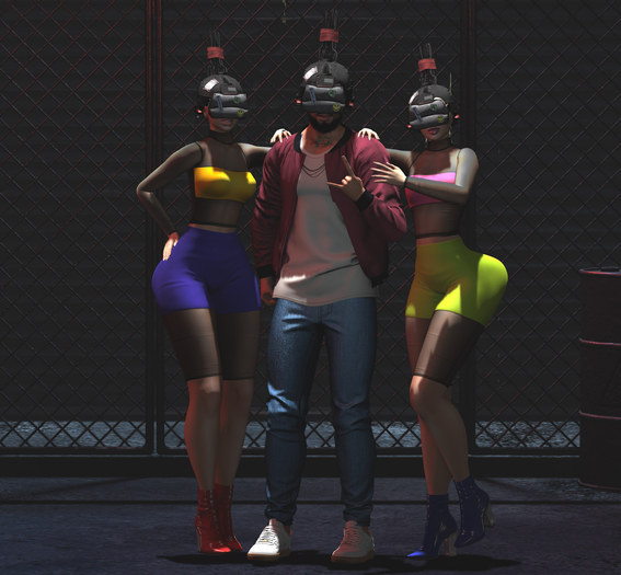 SP Bento pose Three friends
