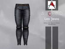 ///Ascend// Leo Jeans - Plain Slategray [ADD ME]