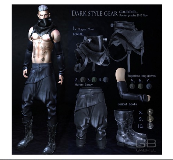 3.::GB:: Harem Baggy /  forest