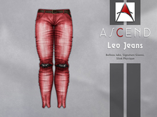 ///Ascend// Leo Jeans - Faded Red [ADD ME]