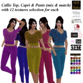 SnB Fashion - Callie Top, Capri & Pants