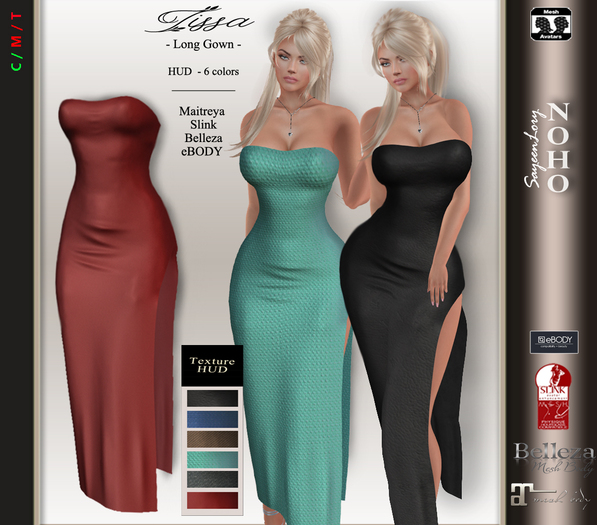 [noho] Tissa Long Gown w/HUD (box)