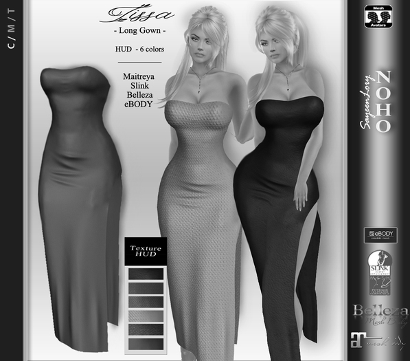 DEMO [noho] Tissa Long Gown w/HUD (box)