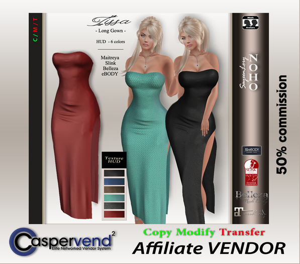 ! Affiliate Vendor [NOHO] - Tissa Gown