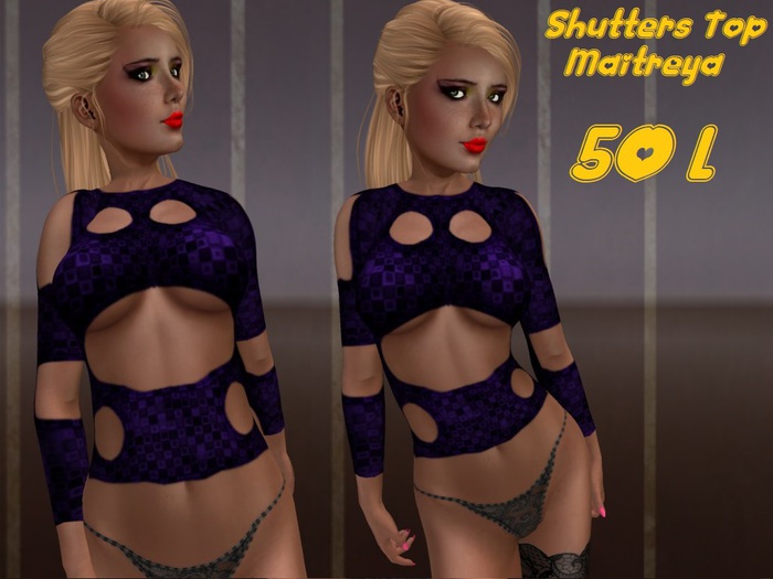 Shutter Top. Maitreya