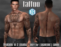 TATTOO for  SIGNATURE  applier HUDS