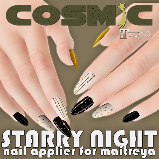 .::COSMiC::.  STARRY NIGHT NAIL APPLIER