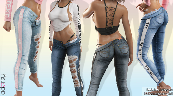 adorsy - Natalia Denim Jeans Fatpack - Maitreya