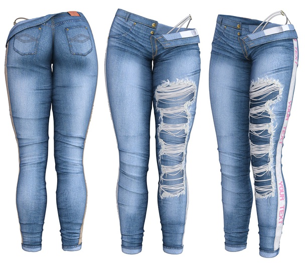 adorsy - Natalia Denim Jeans Blue - Maitreya