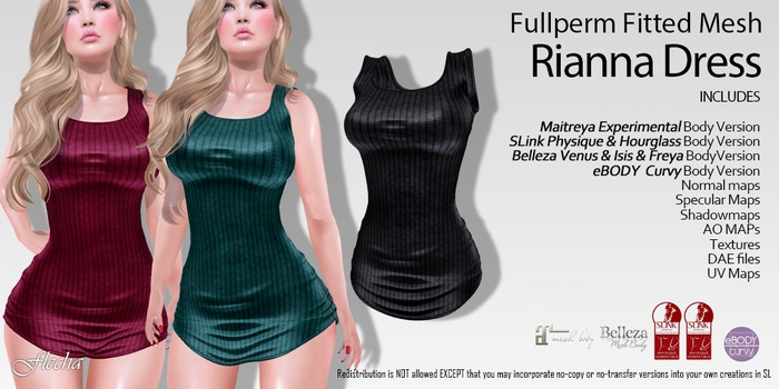 FLECHA Riana Fitted Dress Fullperm