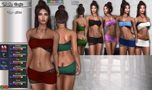 R.F. - Babe Outfit top/skirt- w/hud - box