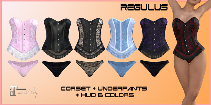 ...Regulus... Corset MAITREYA + HUD 6 colors
