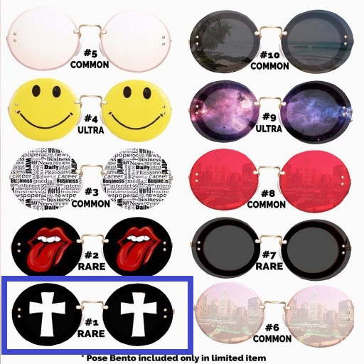 TOUCHIC Money Glasses  gacha 1 rare