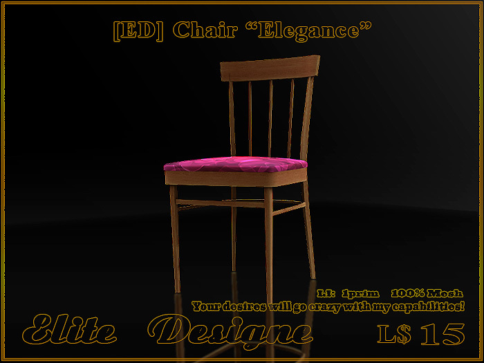 [ED] Chair Elegance