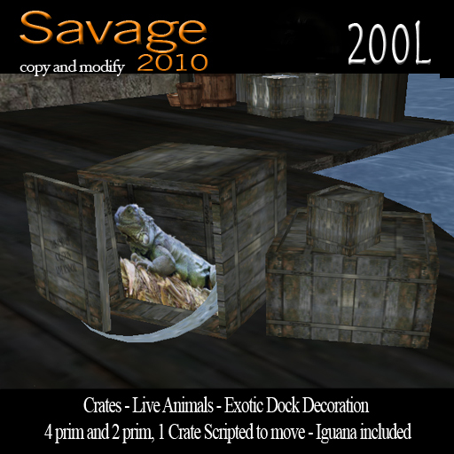 Crates - Live animals by Savage