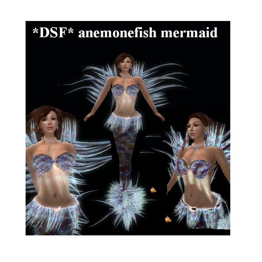 Anemonefish mermaid