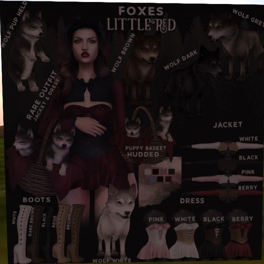 Foxes - Little Red - Jacket - White