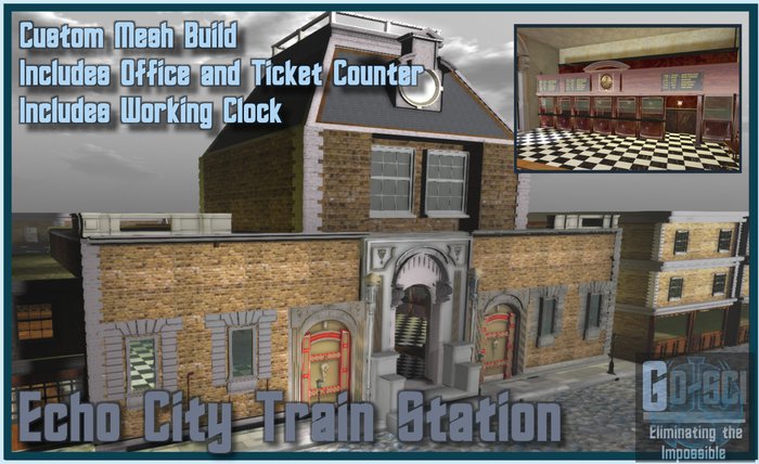 Echo City Train Station,1.0,300