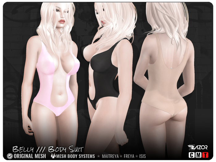 Razor/// Belly Body Suit DEMO