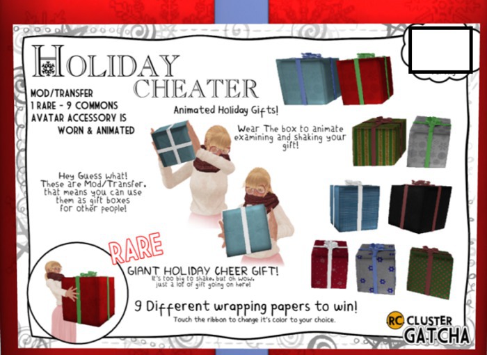 -RC- Holiday Cheater - Blue