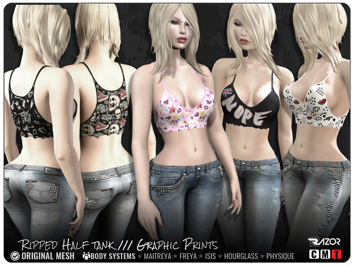 Razor/// Ripped Half Tank DEMO