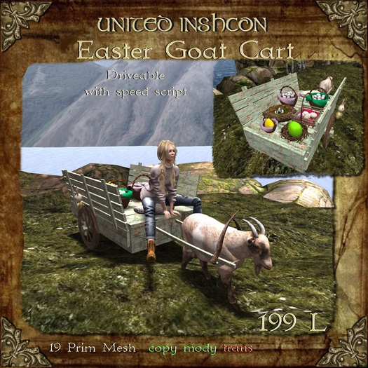 *UI* Easter Goat Cart v