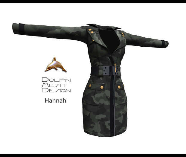 [Dolphin Design Mesh]Full permissions Hannah