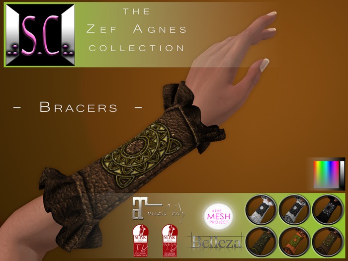 .:S.C:. Zef Agnes - Bracers