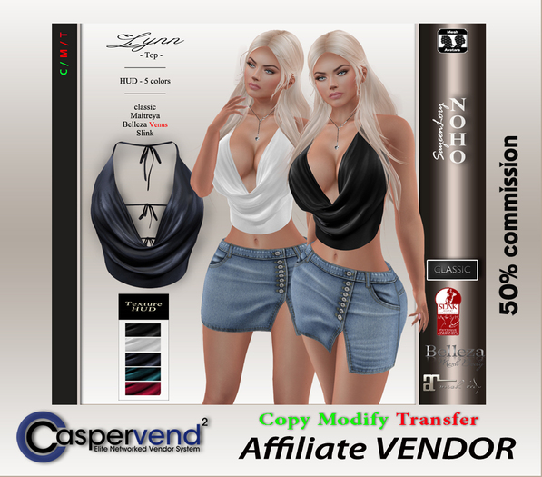 ! Affiliate Vendor [NOHO] - Lynn Halter Top