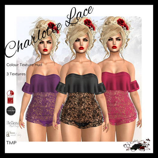 Charlotte Lace  Romper