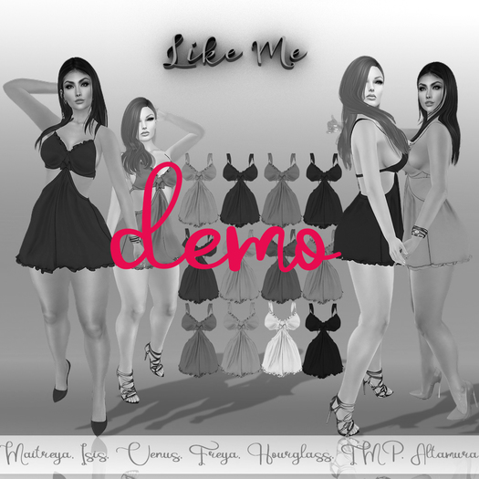 .: LikeMe :. [DEMO] Summer Dress Plain Pack