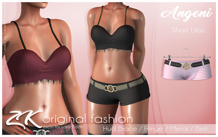 -:zk:- Angeni Short Lilas  - Add me