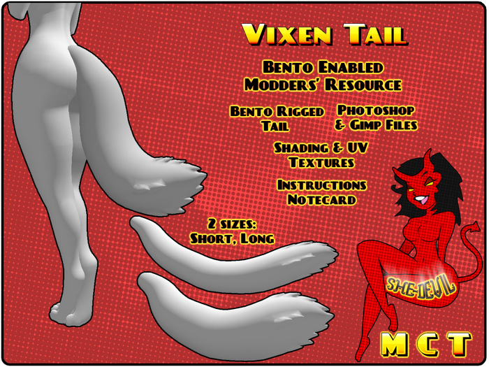 She-Devil: Vixen Tail Full Perms