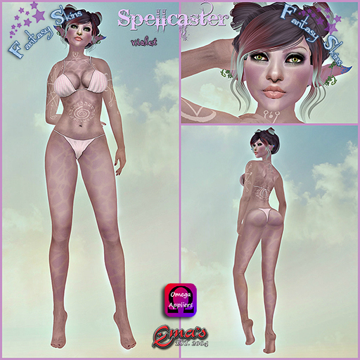 Spellcaster skin violet boxed