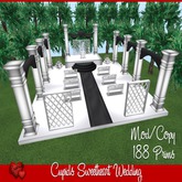 Cupids Sweetheart Wedding Black