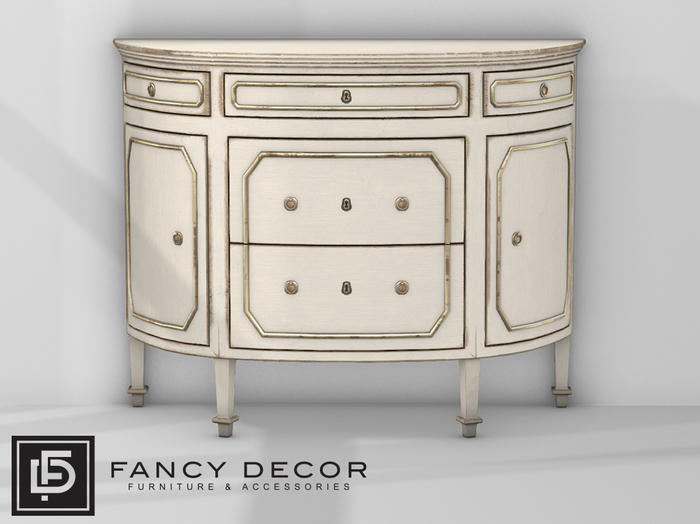 Fancy Decor: Printemps Cabinet (white)