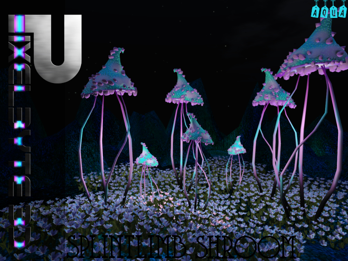 PixelByte3D- Splintlimb Shroom (Aqua)