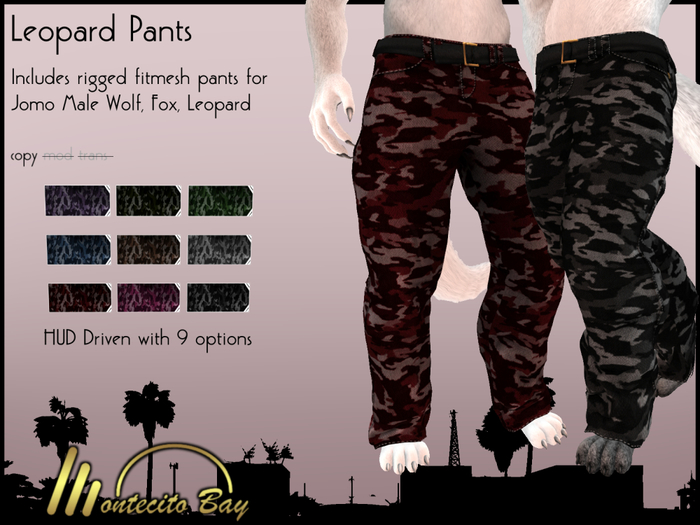 ( / / / ) Leopard Pants :: Jomo