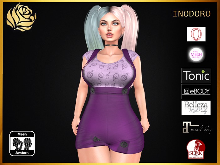 FKY Overall -  Purple