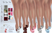 .::GH::. Tip My Toes Sneakers on Coloured Buttons HUD